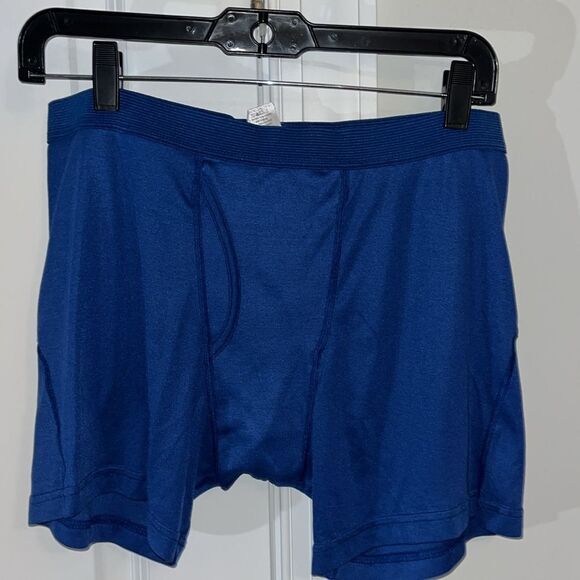 Duke Royal Blue men’s Patagonia Capilene poly hiking trail shorts L Large - Picture 3 of 4